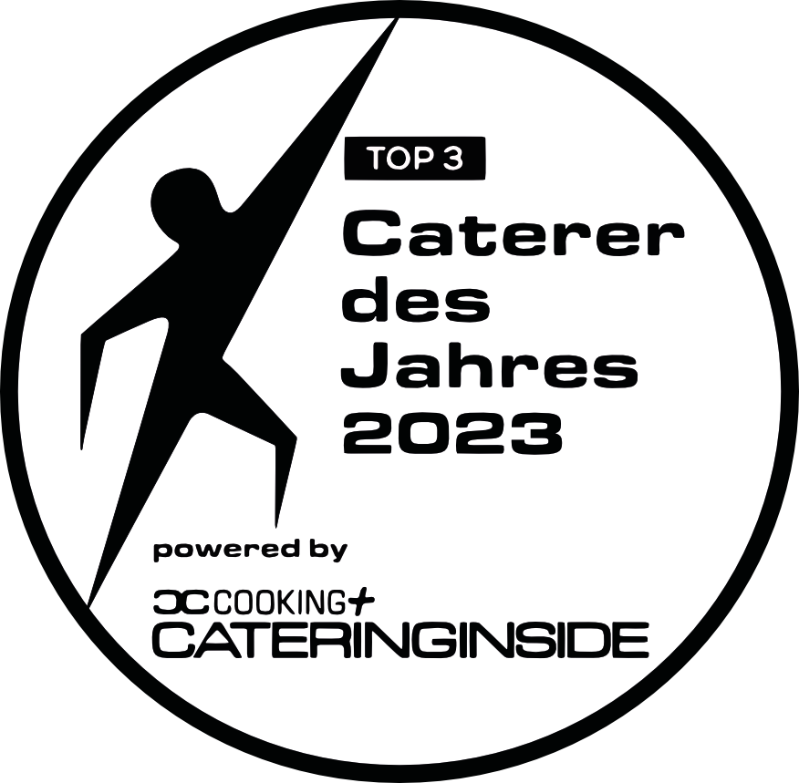 Auszeichnung Caterer des Jahres 2023 Top 3 für Flow The Kitchen – Catering-Service, Full-Service und Eventplanung